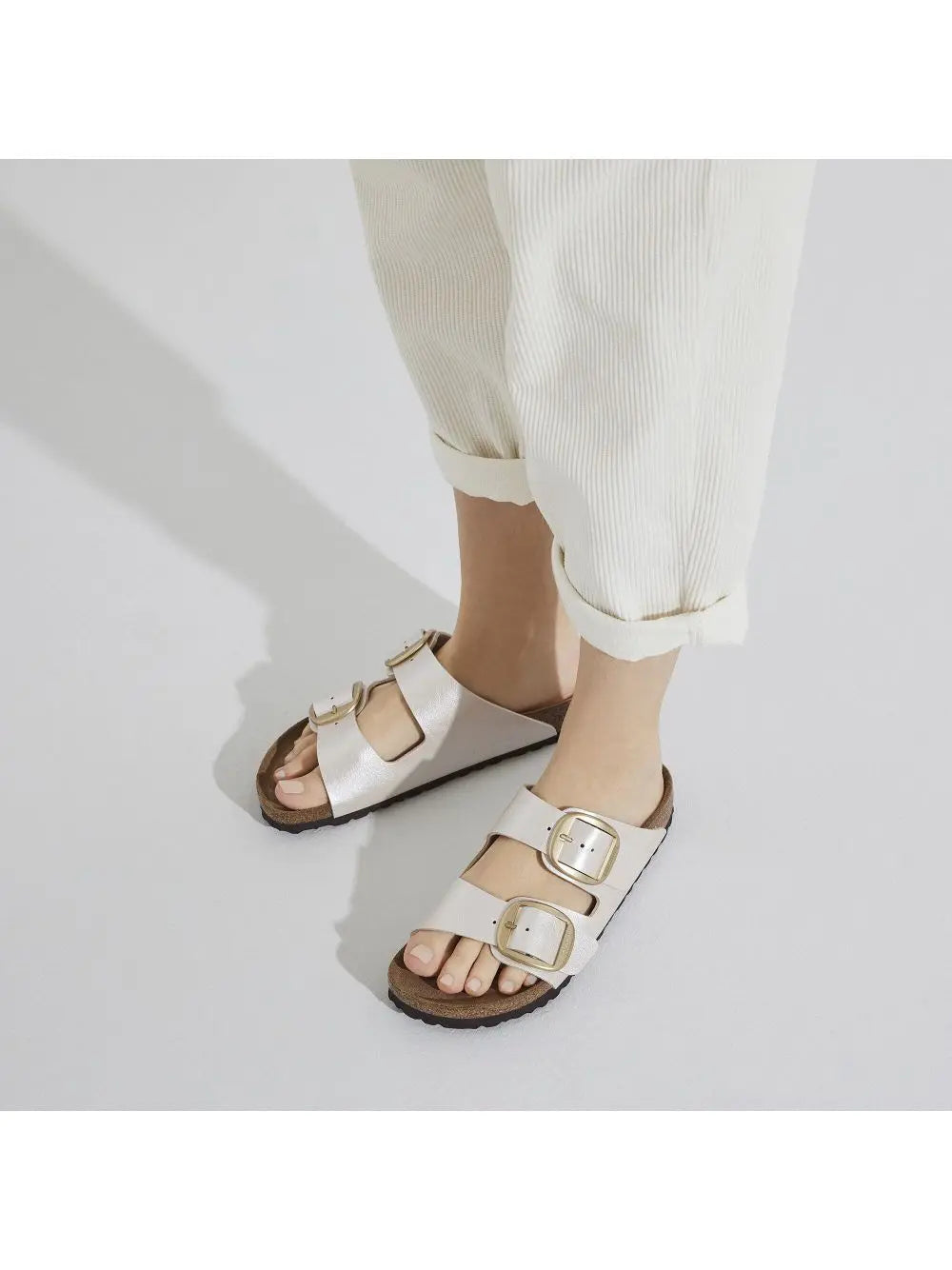 Sandali Birkenstock ARIZONA BIG BUCKLE Donna - Bianco