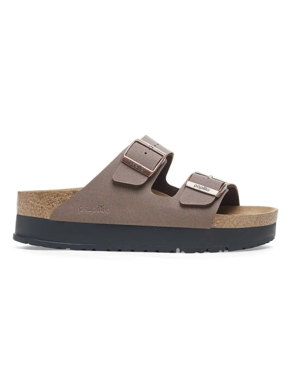 Sandali Birkenstock ARIZONA PAP Flex Platform Donna - Marrone