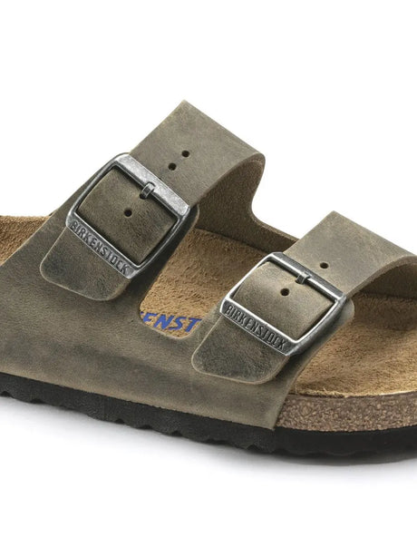 Sandali Birkenstock ARIZONA SFB Uomo - Verde