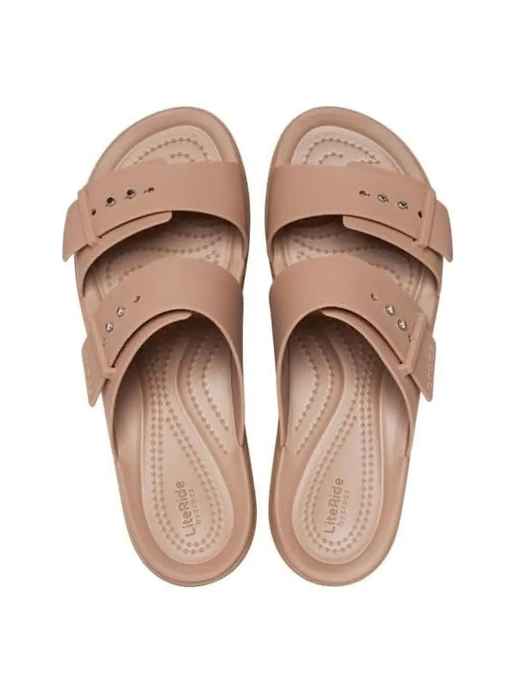 Sandali Crocs Donna Crocs Brooklyn Beige Crocs  Angolo dello Sport