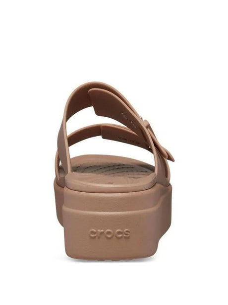 Sandali Crocs Donna Crocs Brooklyn Beige Crocs  Angolo dello Sport