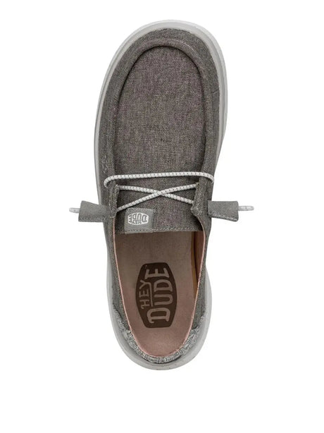 Scarpe In Tela Heydude Donna Wendy Peak Chambray Marrone Hey Dude  Angolo dello Sport