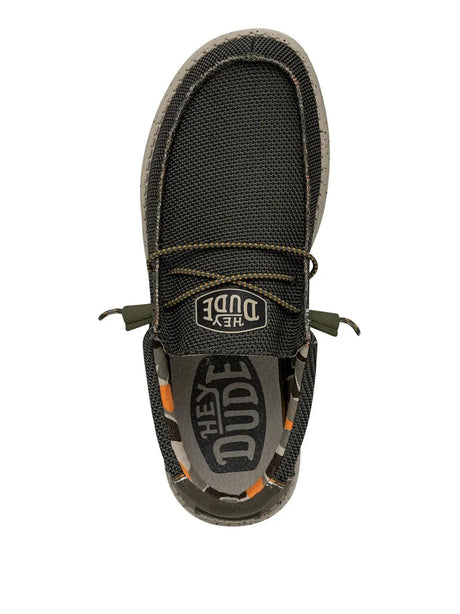 Scarpe In Tela Heydude Uomo Wally Sox Verde Hey Dude  Angolo dello Sport