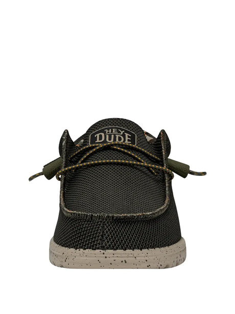 Scarpe In Tela Heydude Uomo Wally Sox Verde Hey Dude  Angolo dello Sport