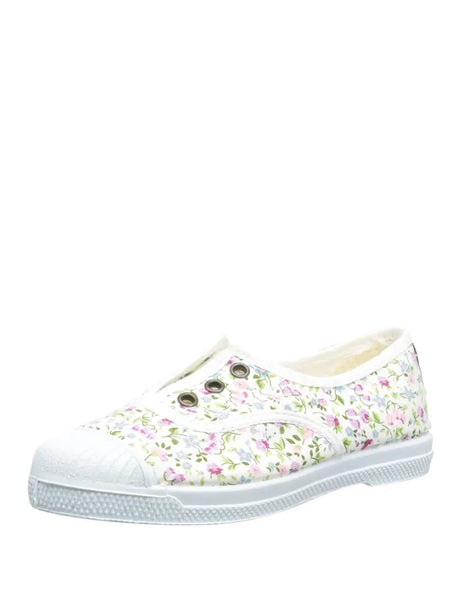 Scarpe In Tela Natural World Bambina - Bianco