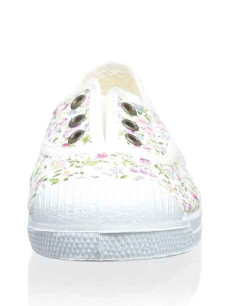 Scarpe In Tela Natural World Bambina - Bianco