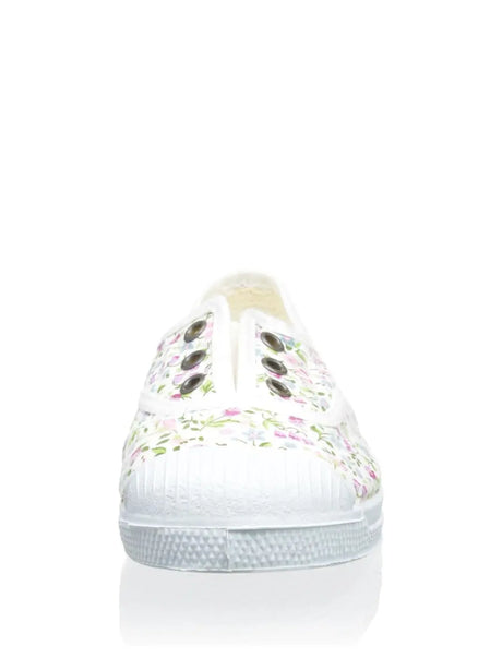 Scarpe In Tela Natural World Bambina Ingles Liberty Tintado Bianco Natural World  Angolo dello Sport
