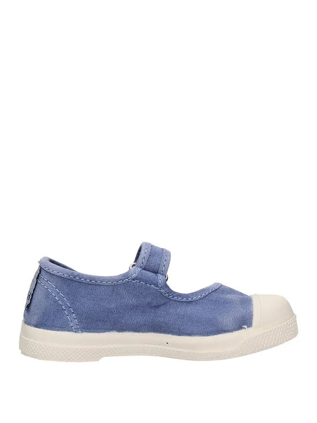 Scarpe In Tela Natural World Bambina Mercedes Enzimatico Celeste Natural World  Angolo dello Sport