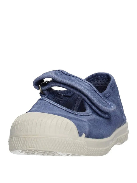Scarpe In Tela Natural World Bambina Mercedes Enzimatico Celeste Natural World  Angolo dello Sport