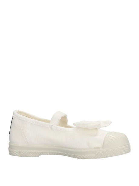Scarpe In Tela Natural World Bambina Salon Lazo Tintado Bianco Natural World  Angolo dello Sport