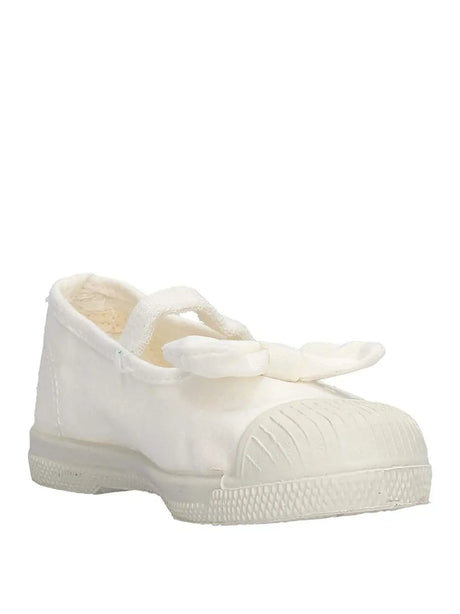 Scarpe In Tela Natural World Bambina Salon Lazo Tintado Bianco Natural World  Angolo dello Sport