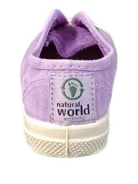 Scarpe In Tela Natural World Bambina - Viola