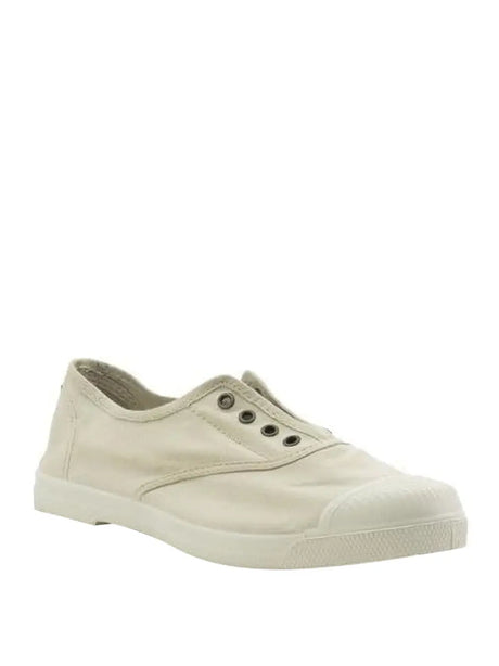 Scarpe In Tela Natural World Donna Ingles Elastico Enzimatico Beige Natural World  Angolo dello Sport