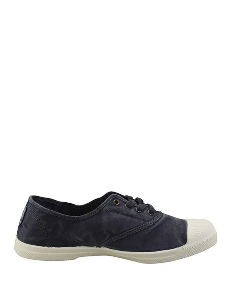 Scarpe In Tela Natural World Donna Ingles Elastico Enzimatico Blu Natural World  Angolo dello Sport