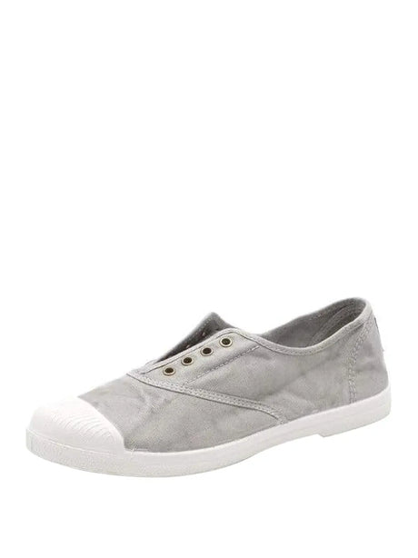 Scarpe In Tela Natural World Donna Ingles Elastico Enzimatico Grigio Natural World  Angolo dello Sport