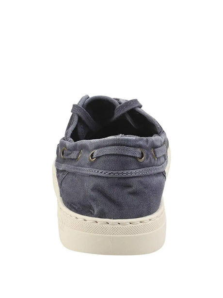 Scarpe In Tela Natural World Uomo Nautico Enzimatico Blu Natural World  Angolo dello Sport
