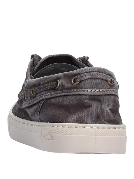 Scarpe In Tela Natural World Uomo - Nero