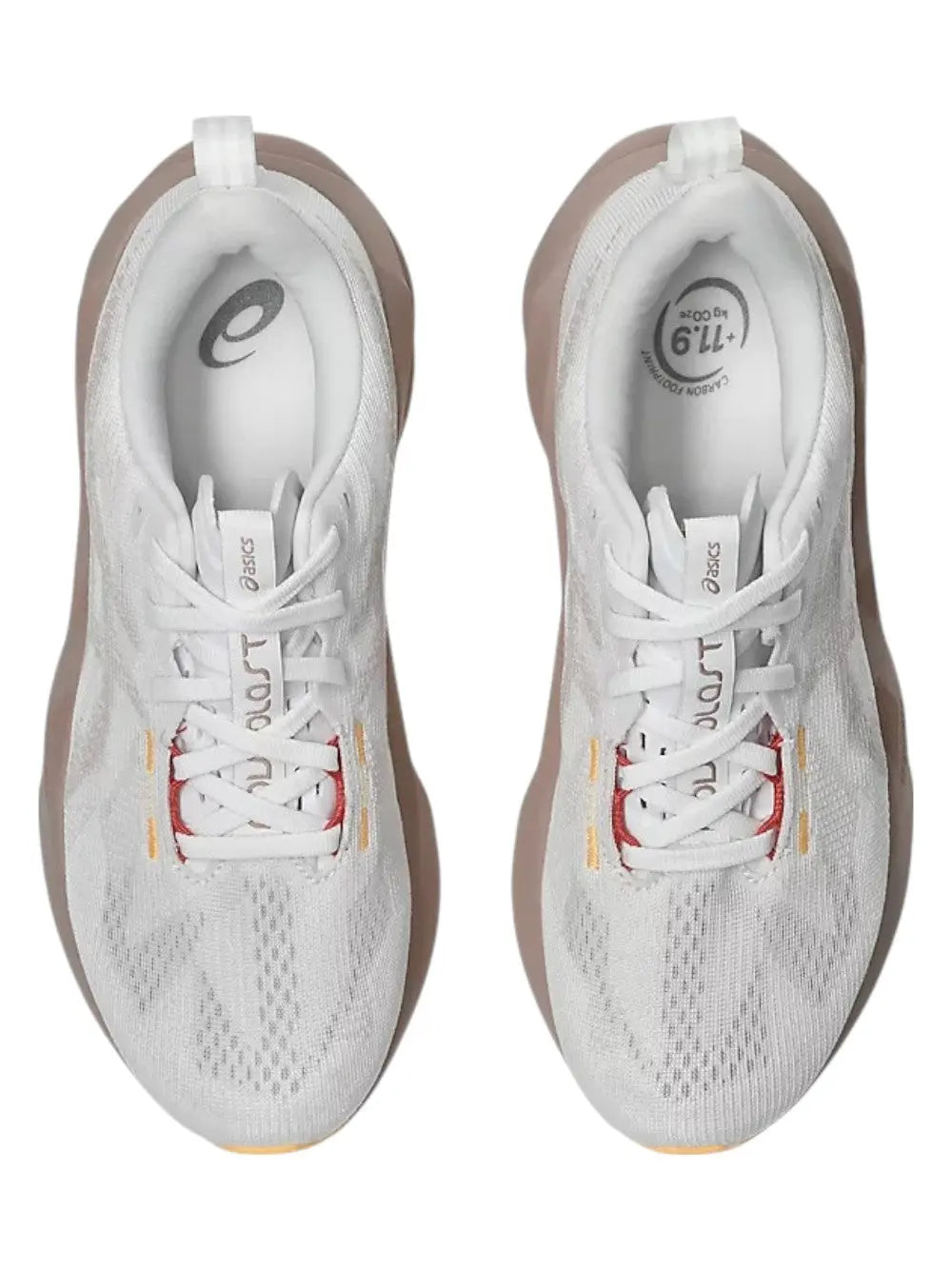 Scarpe Running Asics novablast 5 Donna - Bianco