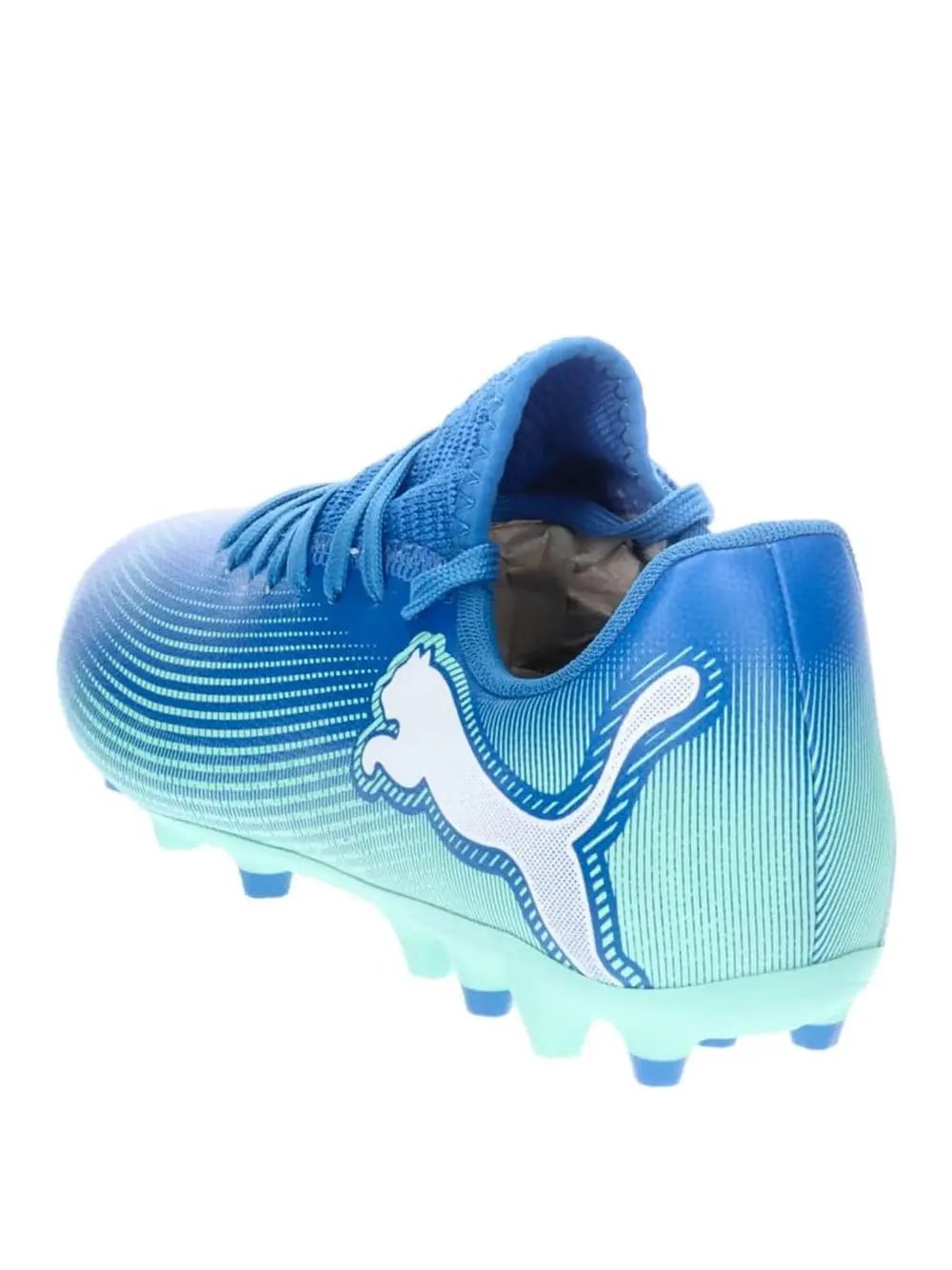 Scarpini Puma Bambino Future 7 Play Mg Blu Puma  Angolo dello Sport