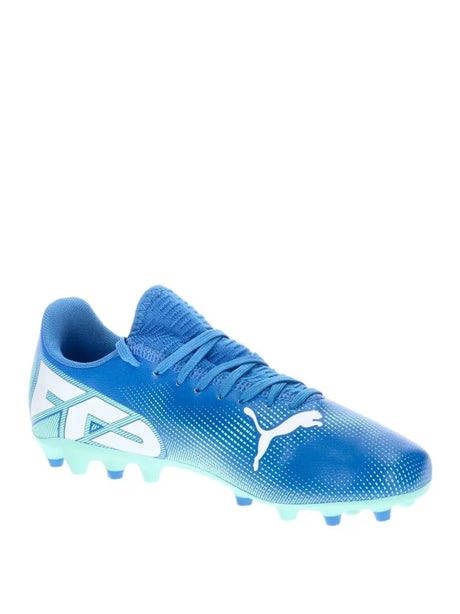Scarpini Puma Bambino Future 7 Play Mg Blu Puma  Angolo dello Sport