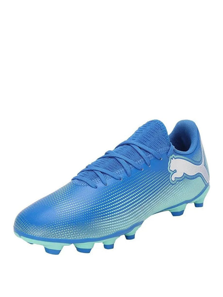Scarpini Puma Uomo Future 7 Play Fg/ag Blu Puma  Angolo dello Sport