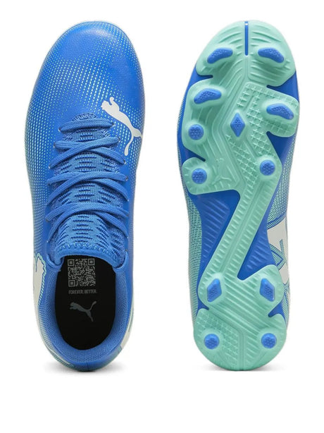 Scarpini Puma Youth Unisex Future 7 Play Fgag Blu Puma  Angolo dello Sport