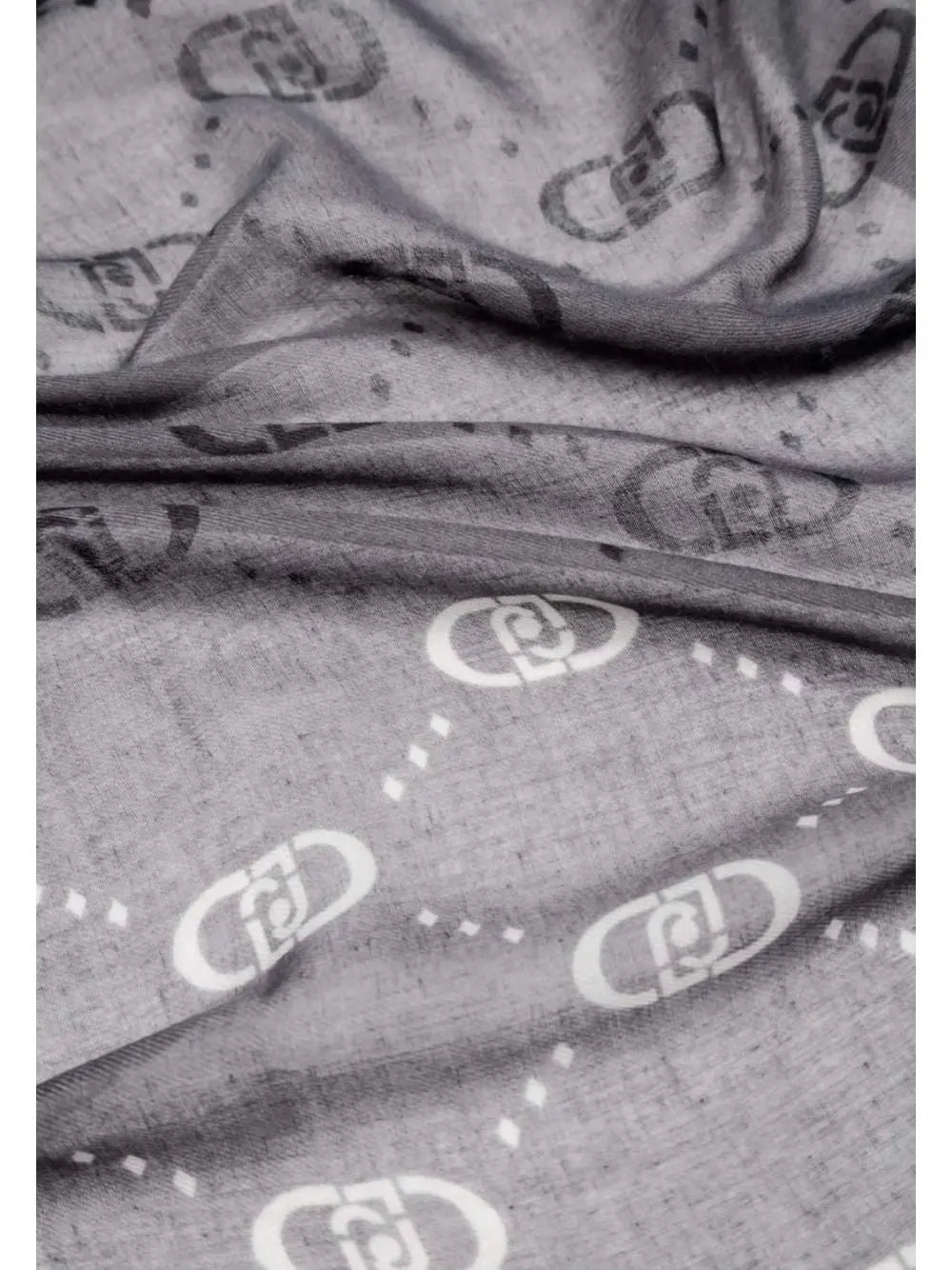 Sciarpa Liu Jo DEGRADE LOGO 70X180 Donna - Nero