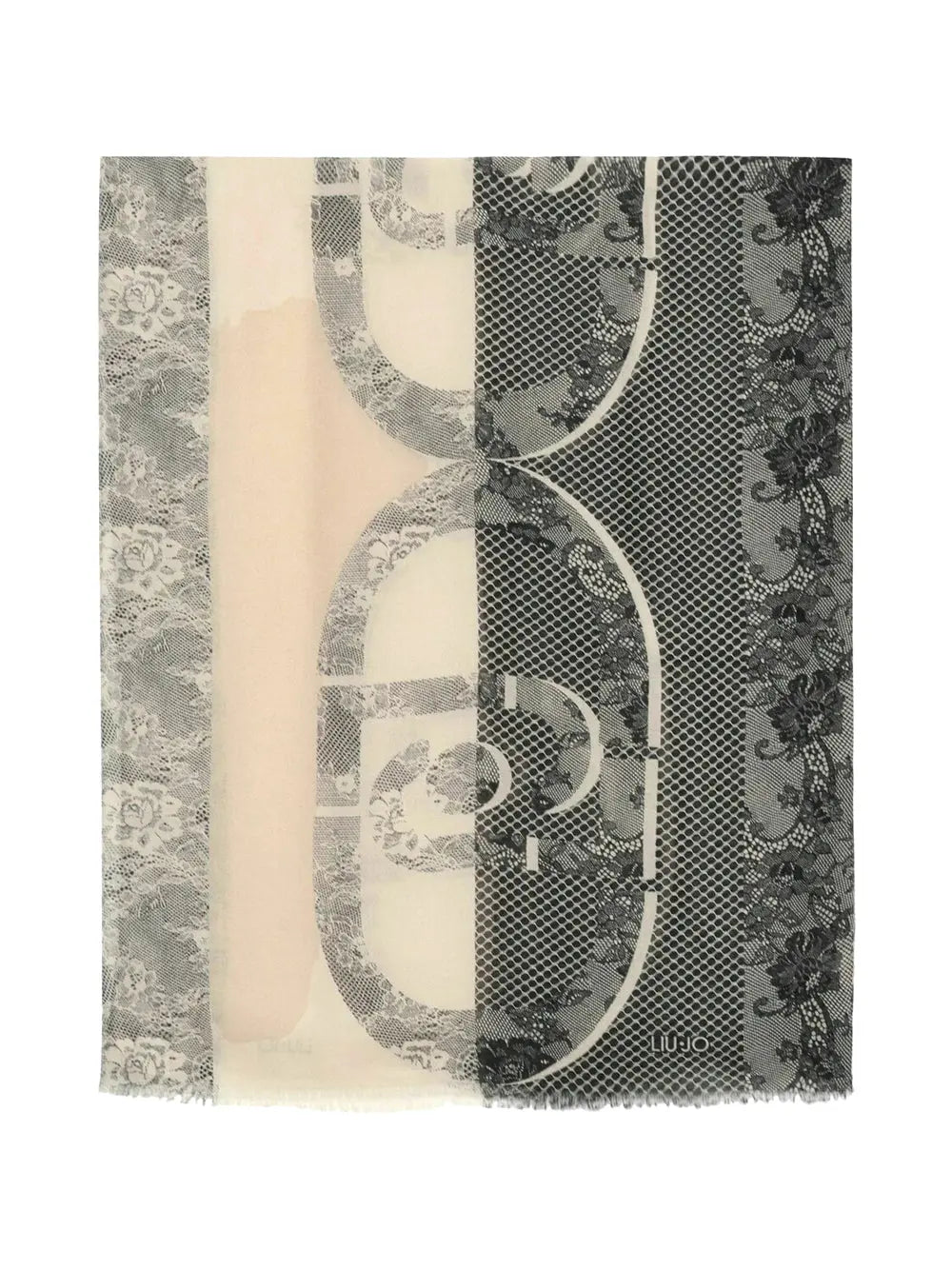Sciarpa Liu Jo LACE 70X180 Donna - Grigio