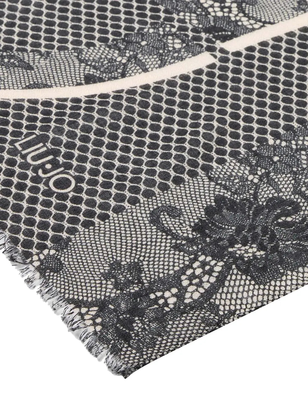 Sciarpa Liu Jo LACE 70X180 Donna - Grigio