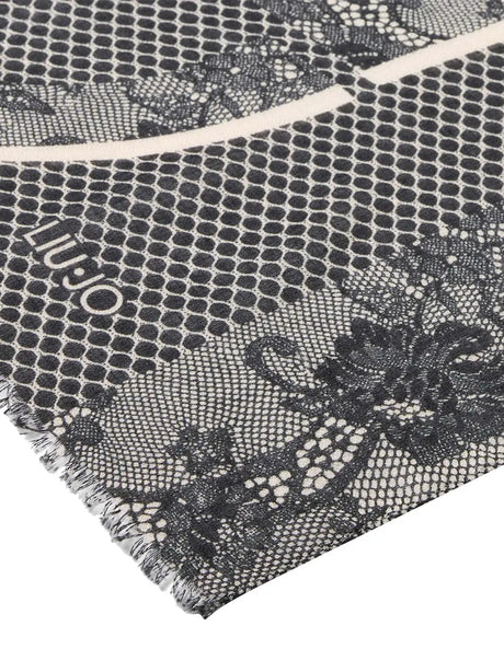 Sciarpa Liu Jo LACE 70X180 Donna - Grigio