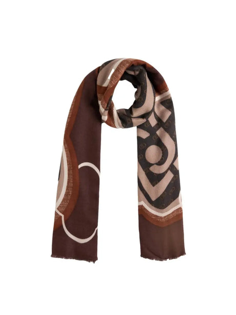 Sciarpa Liu Jo Stola Portalogo 70X180 Donna - Bianco
