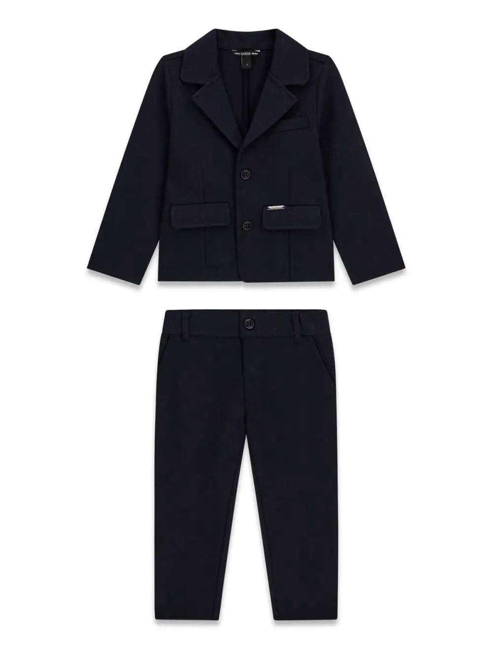 Set Guess blazer e pantaloni in misto viscosa Bambino - Blu