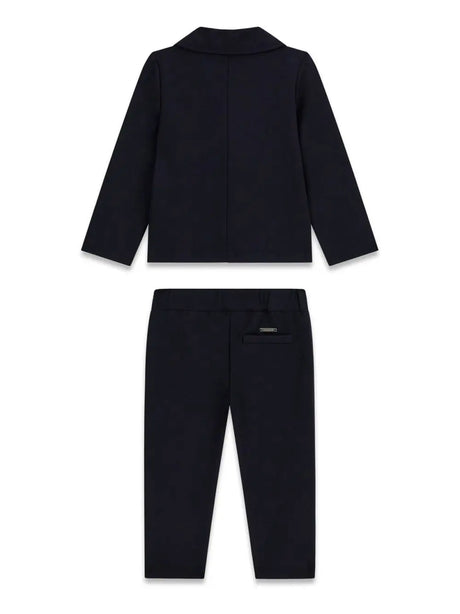 Set Guess blazer e pantaloni in misto viscosa Bambino - Blu