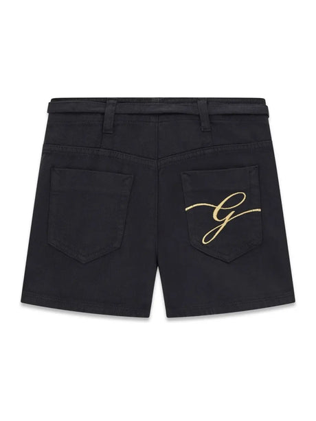 Shorts Guess GMD RIGID BULL Bambina - Nero