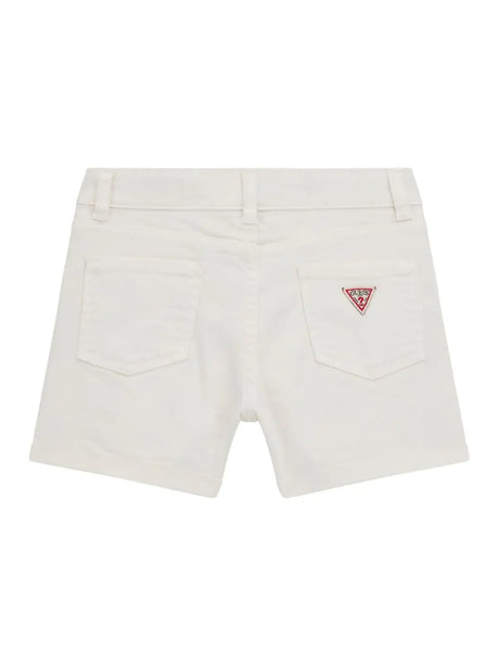 Shorts Guess GMD STRETCH BULL Bambina - Bianco