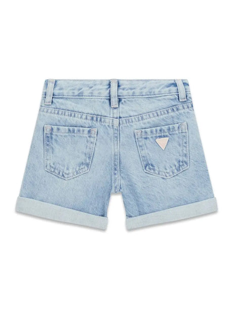 Shorts Guess ricamati Bambina - Denim