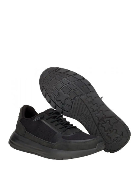Sneakers Hey Dude Uomo Sirocco Alta M Essentials Nero Hey Dude  Angolo dello Sport