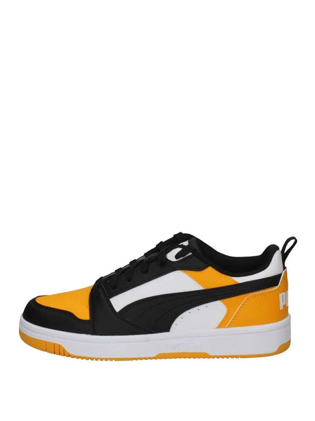Sneakers Puma Bambino Rebound V6 Lo Jr Giallo Puma  Angolo dello Sport