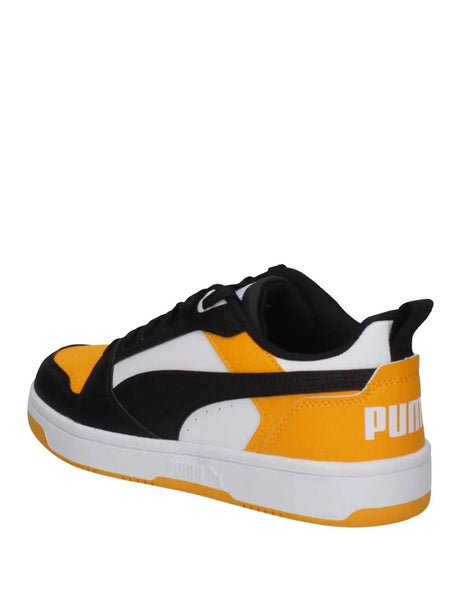 Sneakers Puma Bambino Rebound V6 Lo Jr Giallo Puma  Angolo dello Sport