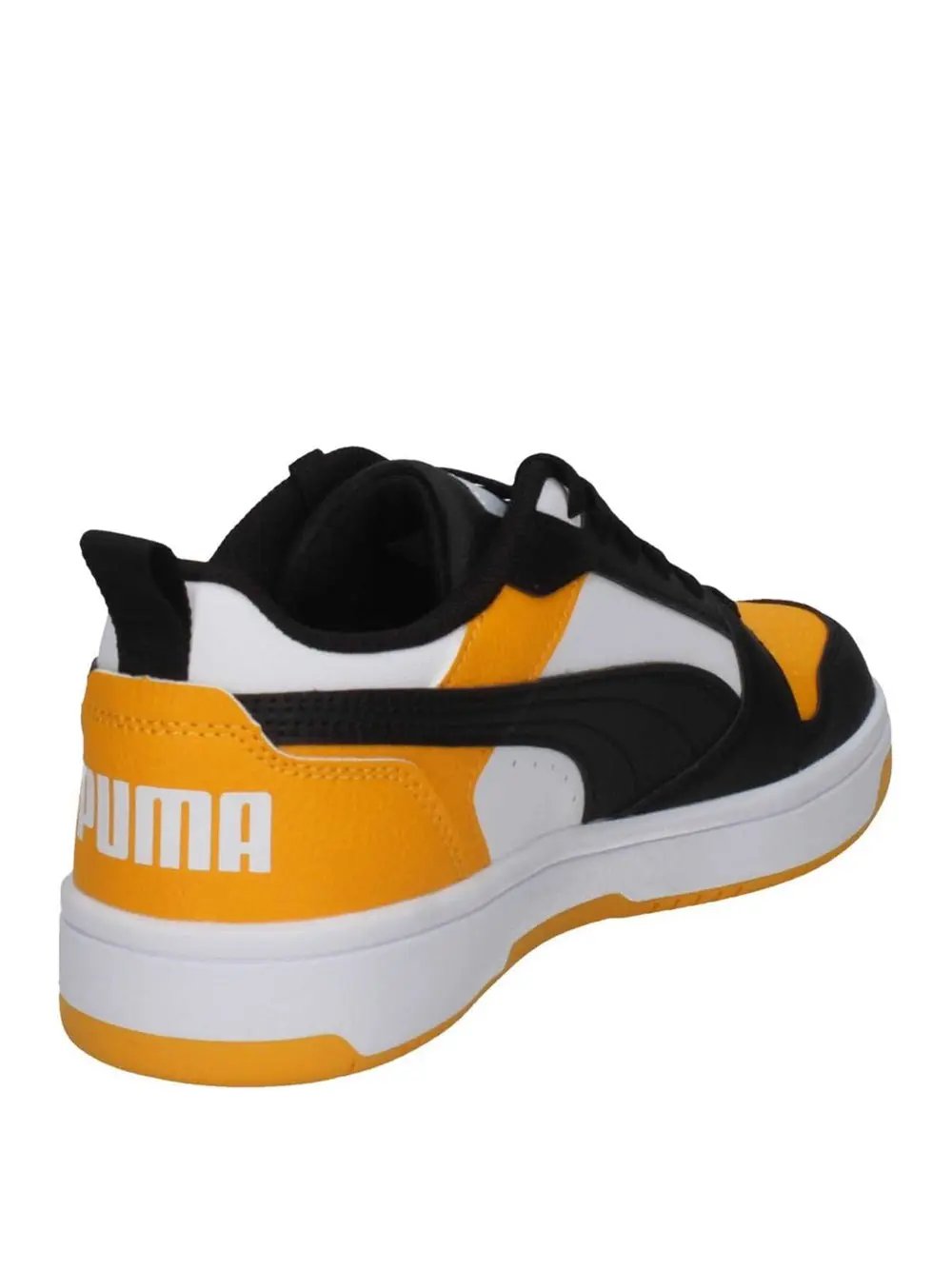 Sneakers Puma Bambino Rebound V6 Lo Jr Giallo Puma  Angolo dello Sport