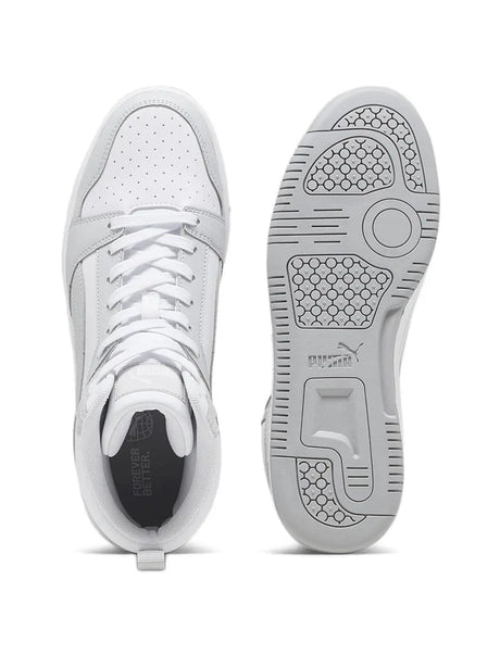 Sneakers Puma Unisex Rebound V6 Grigio Puma  Angolo dello Sport