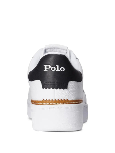 Sneakers Ralph Lauren Masters Crt Uomo - Bianco