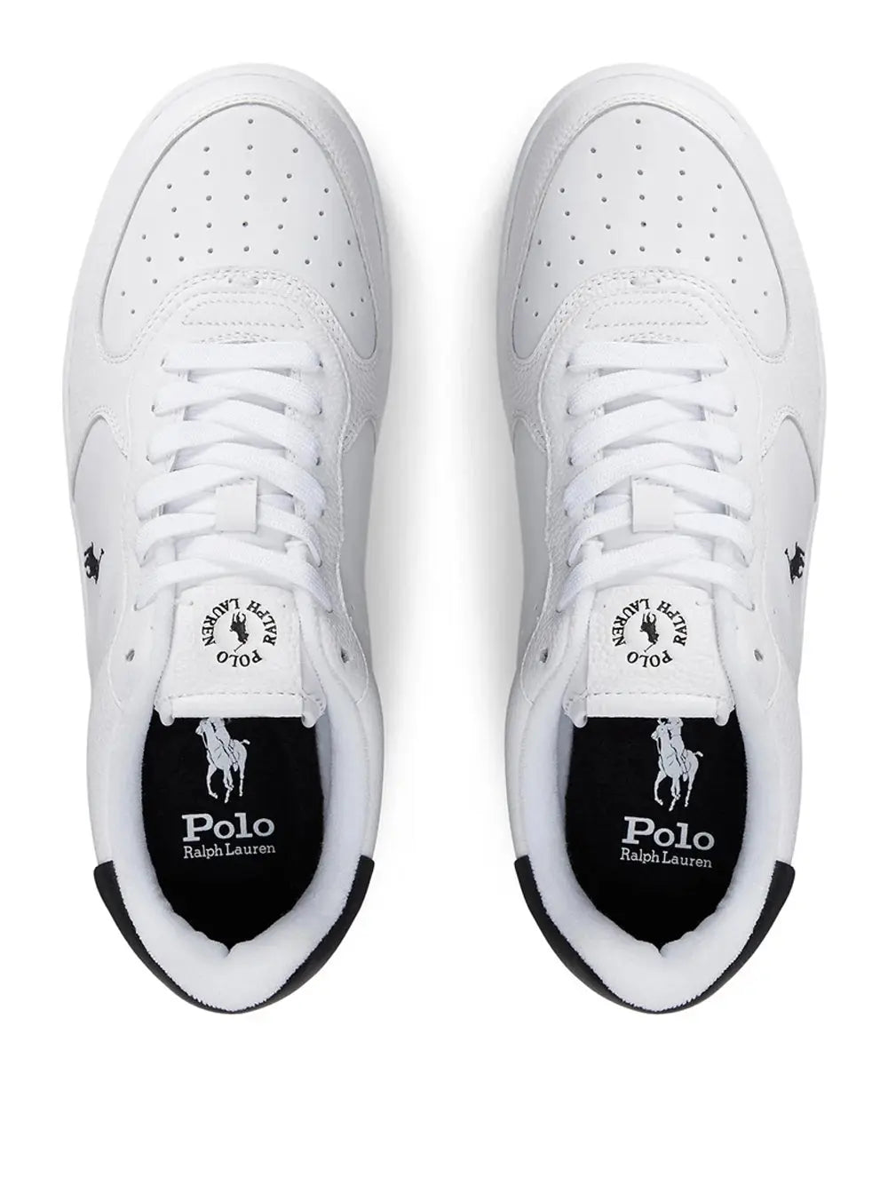 Sneakers Ralph Lauren Masters Crt Uomo - Bianco