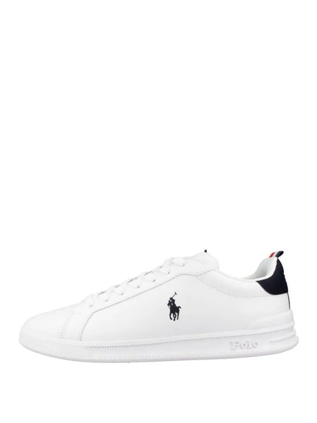 Sneakers Ralph Lauren Uomo Hrt Ct Ii Low Top Lace Bianco Ralph Lauren  Angolo dello Sport