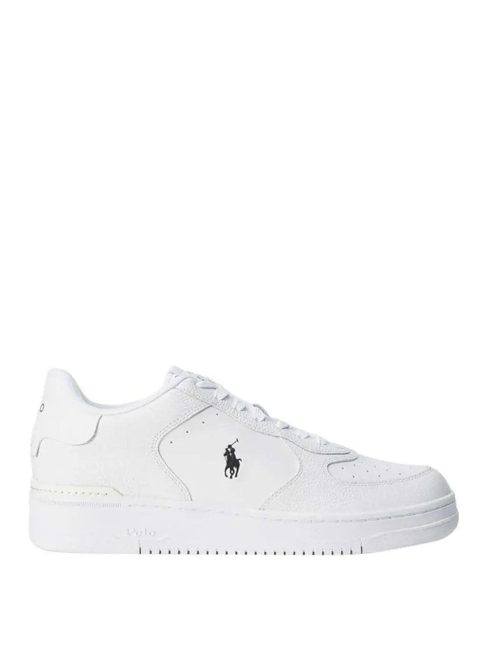 Sneakers Ralph Lauren Uomo Masters Crt Low Top Bianco Ralph Lauren  Angolo dello Sport