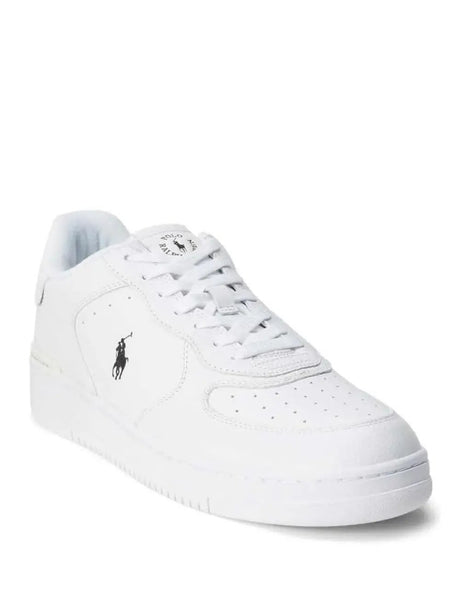 Sneakers Ralph Lauren Uomo Masters Crt Low Top Bianco Ralph Lauren  Angolo dello Sport