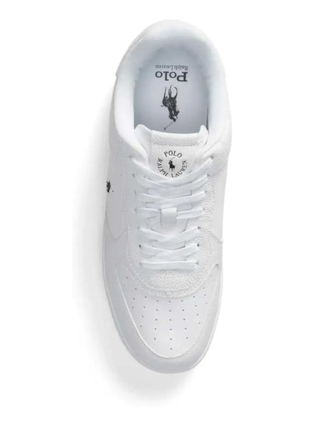 Sneakers Ralph Lauren Uomo Masters Crt Low Top Bianco Ralph Lauren  Angolo dello Sport