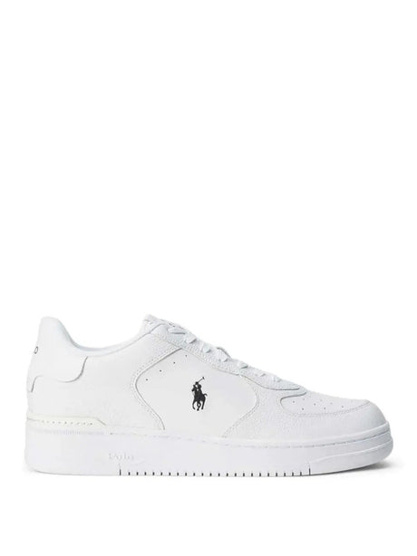 Sneakers Ralph Lauren Uomo Masters Crt Low Top Bianco Ralph Lauren  Angolo dello Sport