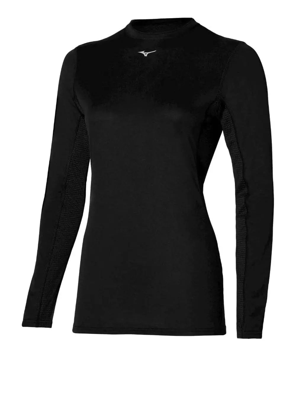 Sottomaglia Mizuno Donna MiD-Light W. Crew Shirt Wos Nero Mizuno  Angolo dello Sport