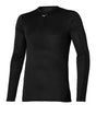 Sottomaglia Mizuno Uomo Mid Weight Crew Shirt Nero Mizuno  Angolo dello Sport